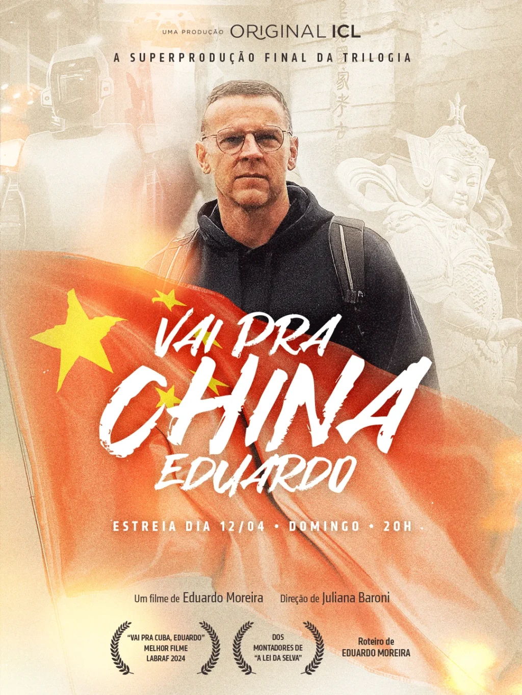 Vai Pra China Eduardo - Poster do Filme