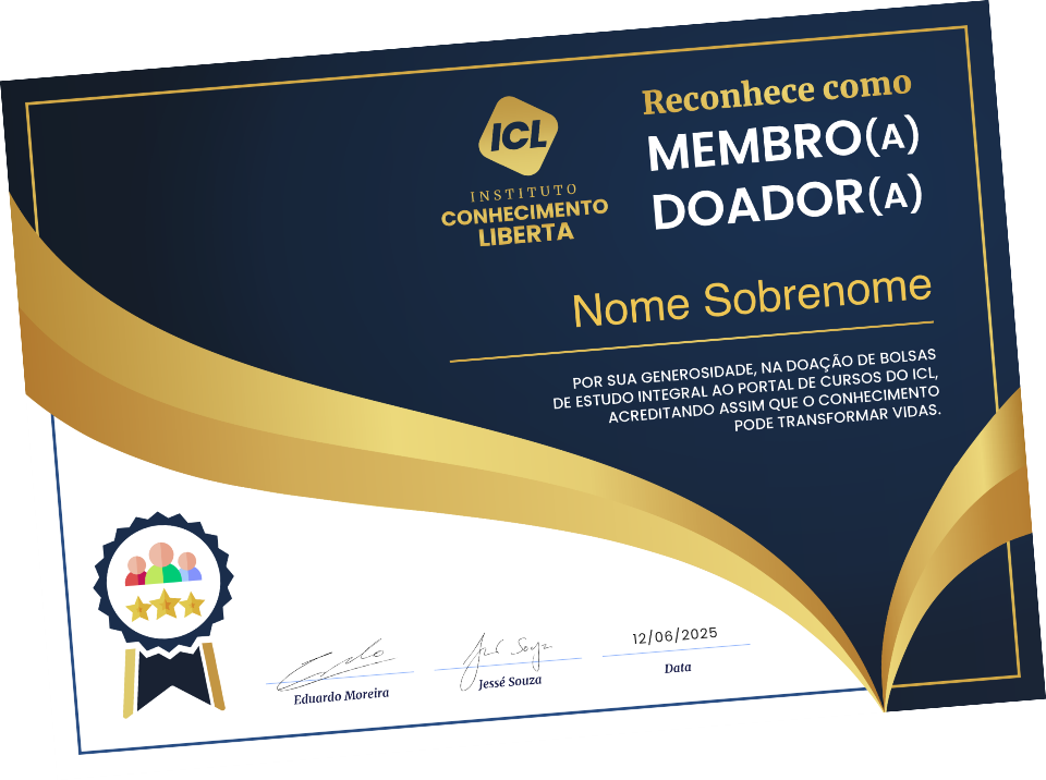 Certificado Membro Doador