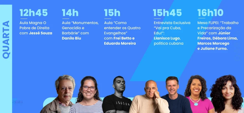 Programação Aniversário – QUARTA