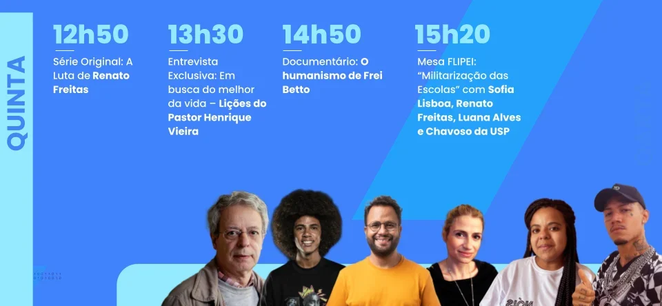 Programação Aniversário – QUINTA